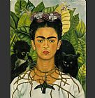Self Portrait 1-1940 by Frida Kahlo